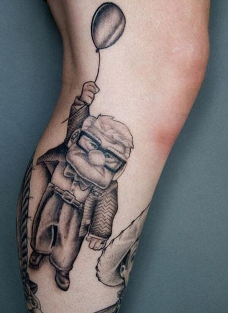 20 Tatuajes de dibujos animados de TV increibles