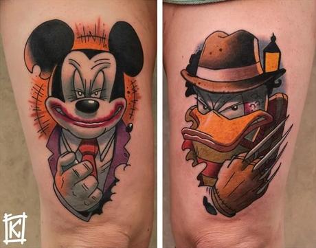 20 Tatuajes de dibujos animados de TV increibles 20 Tatuajes de dibujos animados de TV increibles