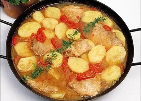 Bifes de Cerdo a la Criolla Bifes de Cerdo a la Criolla