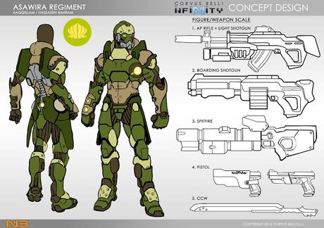 Sniper shot de la semana desde Corvus Belli