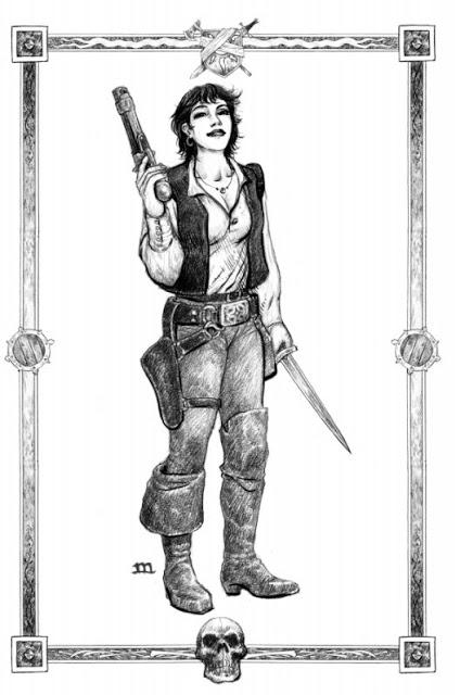 Häns Shot First y Blitzblood desde Grim & Perilous Studio (Ilustraciones)