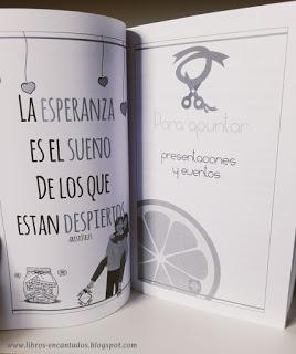 Libreta para blogger + Libreta autor con Dreaming Graphics