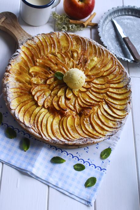 Tarta fina de Manzana.