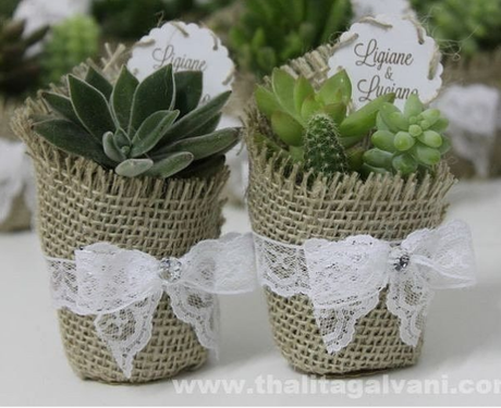 15 ideas para centros de mesas con suculentas