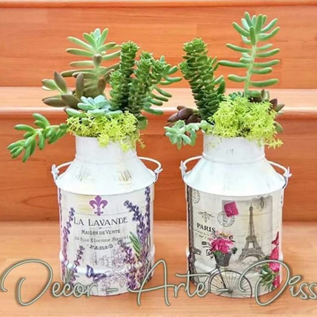 15 ideas para centros de mesas con suculentas