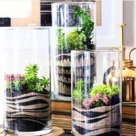 15 ideas para centros de mesas con suculentas