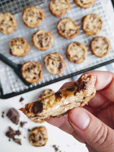 the cookie that broke the internet - shortbread con manteca salada y chuncks de chocolate de Alison Roman