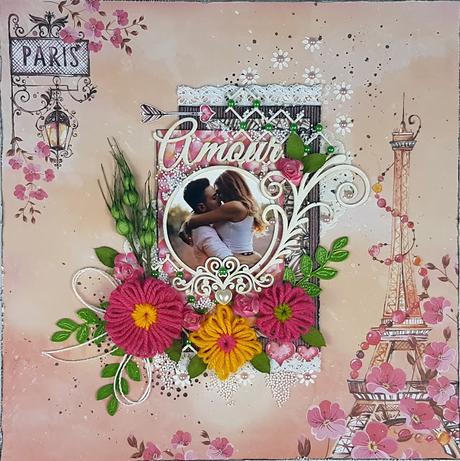 Scrapbooking; Layout 