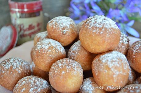 Castagnole de queso crema