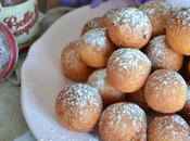 Castagnole queso crema