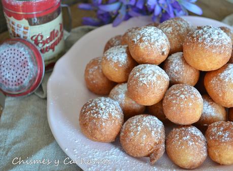 Castagnole de queso crema