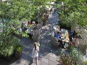 Aperitivo mimosas jardín secreto Mandarin Oriental Barcelona