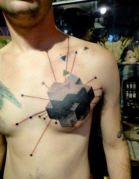 20 ideas de tatuajes con formas geométricas