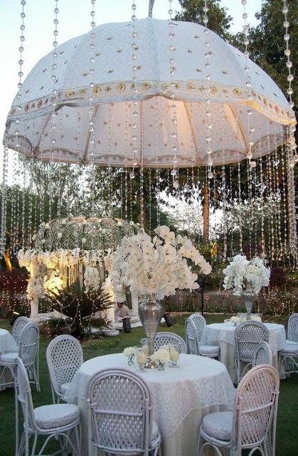 Es Tendencia: los paraguas como grandes protagonistas en las bodas