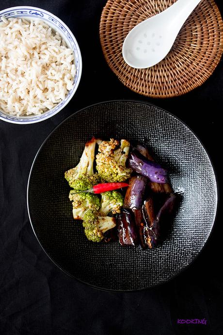 Berenjena China marinada estilo Hong Kong Berenjena China marinada estilo Hong Kong