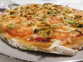 Pizza vegana