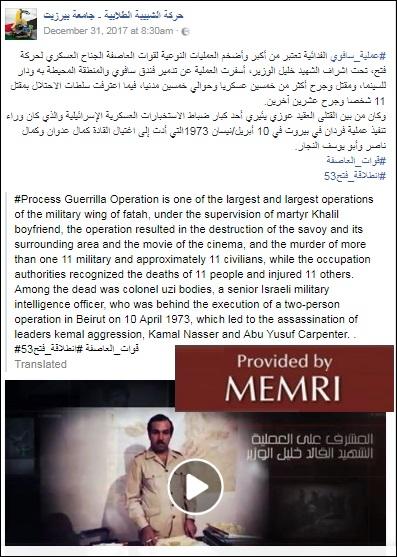 Aberración en la Universidad palestina de Bir Zeit: el día de Fatah