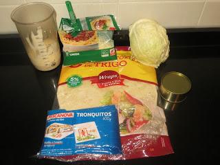 WRAP DE ATÚN Y SURIMI