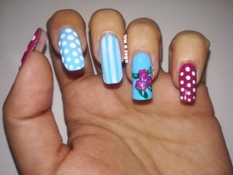 Diseño de uñas romántico para San Valentín