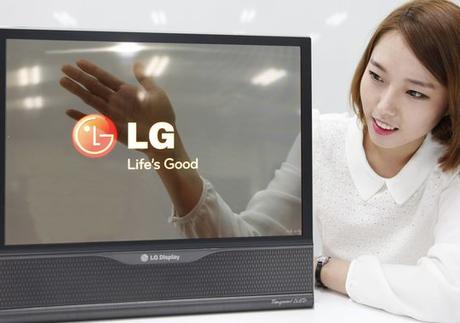 #Tecnologia: Para #LG el #futuro es ahora..!!   Presentó un #televisor transparente  en la feria #ISE2018 (FOTO)