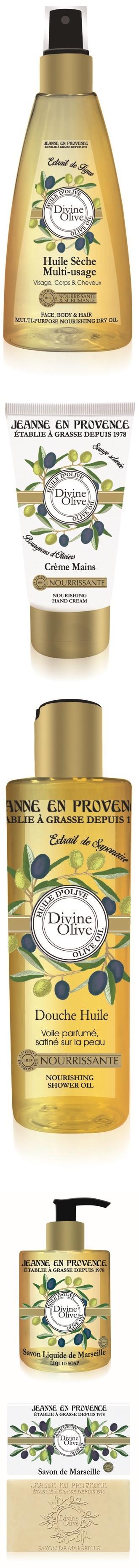 Sorteo de un Lote de 5 productos Jeanne en Provence Divine Olive