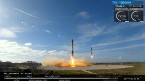 Lanzamiento exitoso del Falcon Heavy