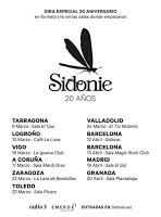 Sidonie, gira 20 años