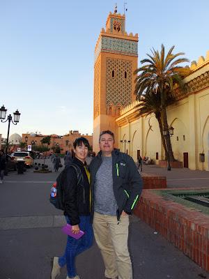 Marrakech; los Palacios de Badii y Bahía, el Mellah y Jemaa el Fna de noche