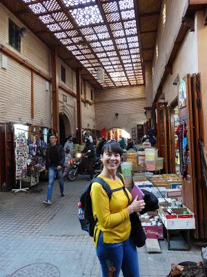 Marrakech; los Palacios de Badii y Bahía, el Mellah y Jemaa el Fna de noche