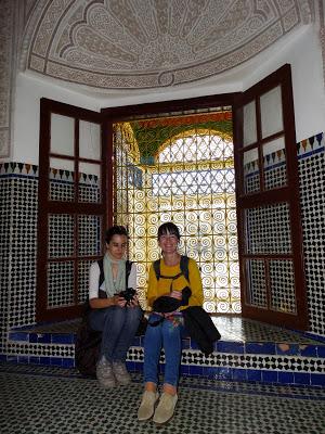 Marrakech; los Palacios de Badii y Bahía, el Mellah y Jemaa el Fna de noche Marrakech; los Palacios de Badii y Bahía, el Mellah y Jemaa el Fna de noche