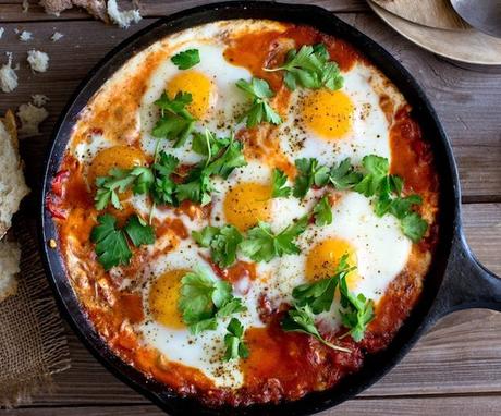 Tendencias Foodie 2018: la comida que está de moda shakshuka food trend 2018