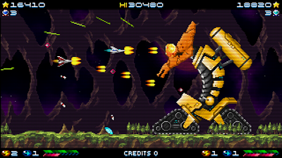 Anunciado oficialmente 'Super Hydorah AC', la versión especial para máquinas arcades del 'shooter' por excelencia