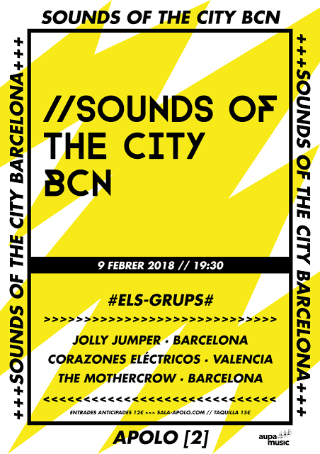 [Noticia] Nace Sounds Of The City, nuevo ciclo de rock en la Sala Apolo