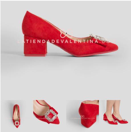 Estos zapatos además son rojos perfectos para ese día o cualquier otro! Especial San Valentín ¡Celebremos el amor!