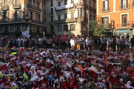 LA RAMBLA DE BARCELONA, AGOSTO DE 2017 La Rambla de Barcelona