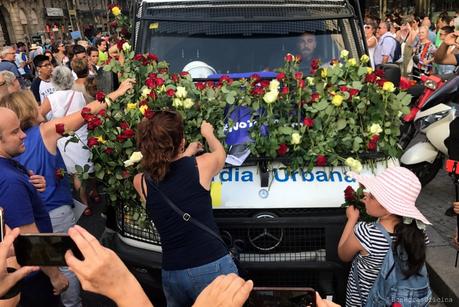 LA RAMBLA DE BARCELONA, AGOSTO DE 2017 La Rambla de Barcelona