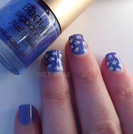 Purple Holografic Nail Polish