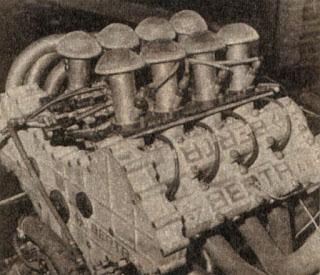 El motor V8 de Oreste Berta