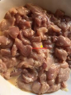 CARNE AL ESTILO CHINO CON BAMBÚ Y SETAS