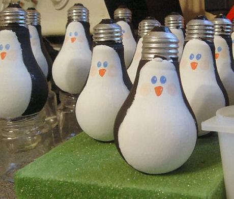 Decoraciones recicladas para navidad