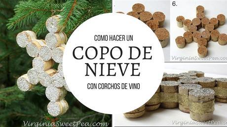 Decoraciones recicladas para navidad