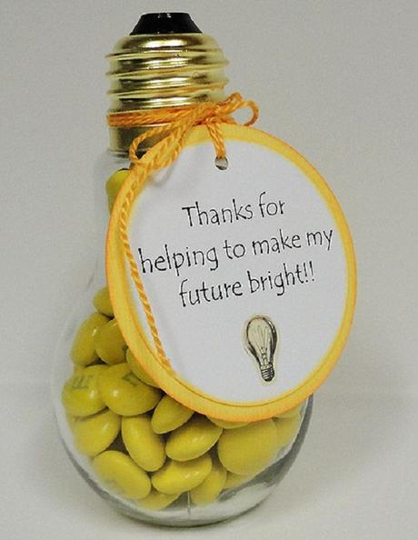 decorar con bombillas recicladas