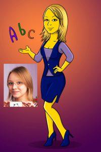 12 regalos divertidos para tus amigos retrato de mujer simpson