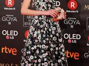 Premios goya 2018: sandra escacena dolores promesas carpet