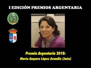 Premio Argentaria 2018 a Mª Amparo López Arandia
