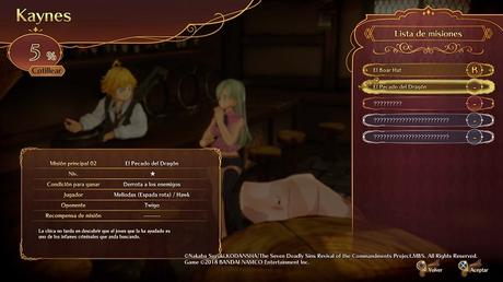 Análisis The Seven Deadly Sins: Knights of Britannia Análisis The Seven Deadly Sins: Knights of Britannia