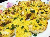 "Filetes" coliflor asada especias