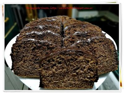 Plum-cake de chocolate