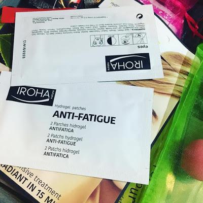 parches, mascarilla, hidrogel, vitamina c, antifatiga, iroha nature, viernes de spa, 