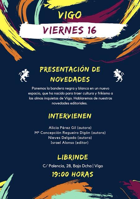 Programa de la editorial Cerbero para Cerbero Galicia